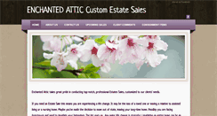 Desktop Screenshot of enchantedatticsales.com