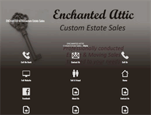 Tablet Screenshot of enchantedatticsales.com